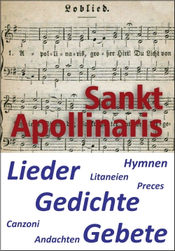 Erhard Wacker, Hl Apollinaris, Lieder Gedichte Gebete, St Apollinaris
